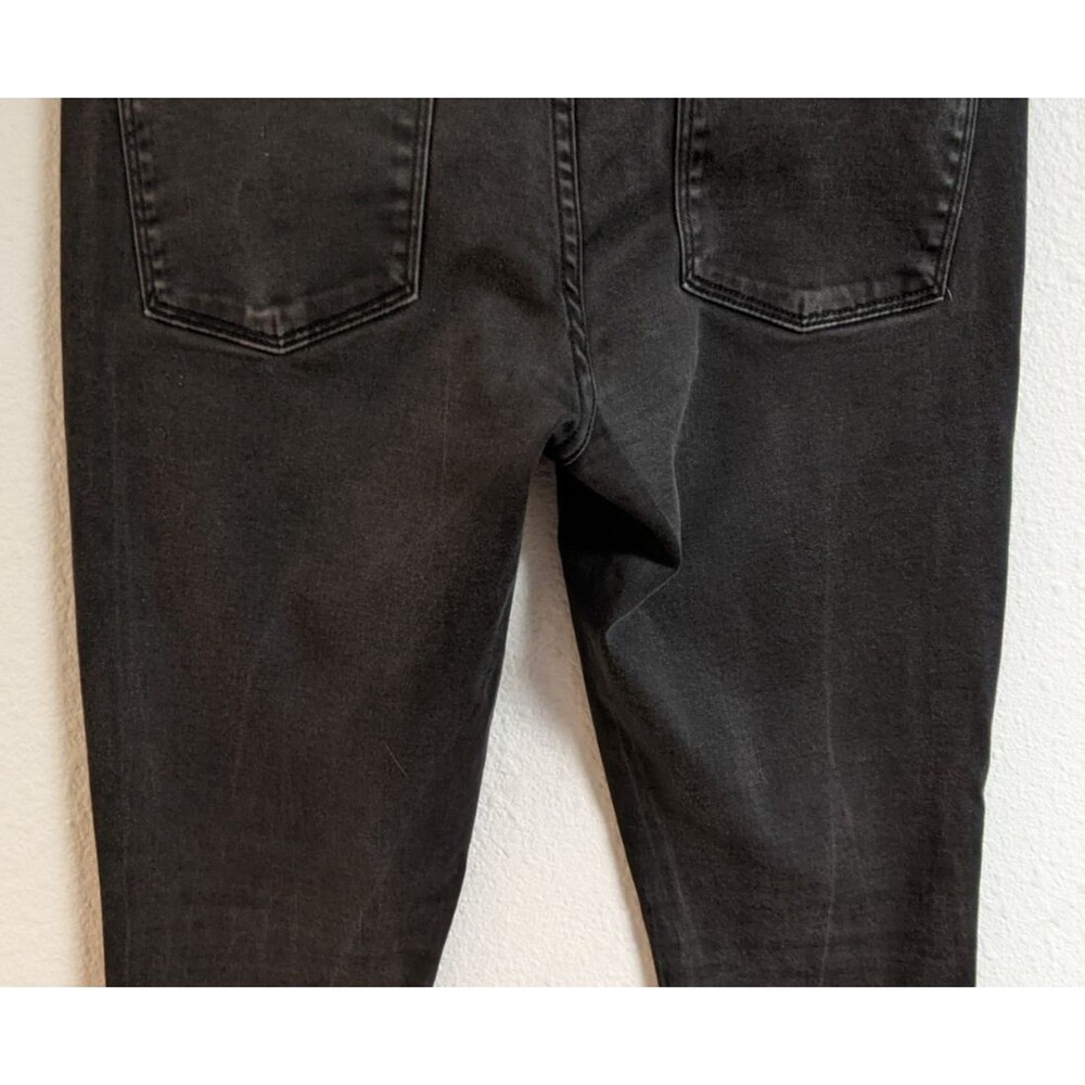 Women's Frame Denim Le Skinny de Jeanne in Film Noir (Black) Size 30 X 29 - Picture 11 of 16